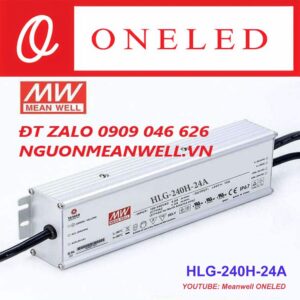 Báo Giá Bộ Nguồn Meanwell HLG-240H-24A