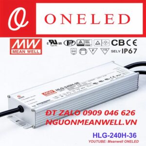 Báo Giá Bộ Nguồn Meanwell HLG-240H-36