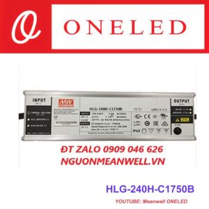 Báo Giá Bộ Nguồn Meanwell HLG-240H-C1750B