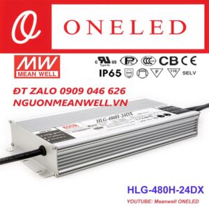 Báo Giá Bộ Nguồn Meanwell HLG-480H-24DX