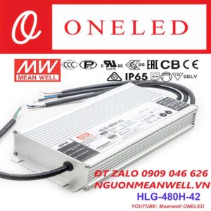 Báo Giá Bộ Nguồn Meanwell HLG-480H-42