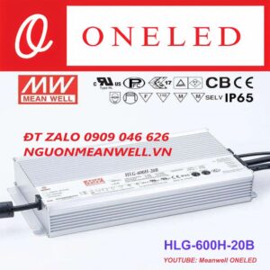 Báo Giá Bộ Nguồn Meanwell HLG-600H-20B