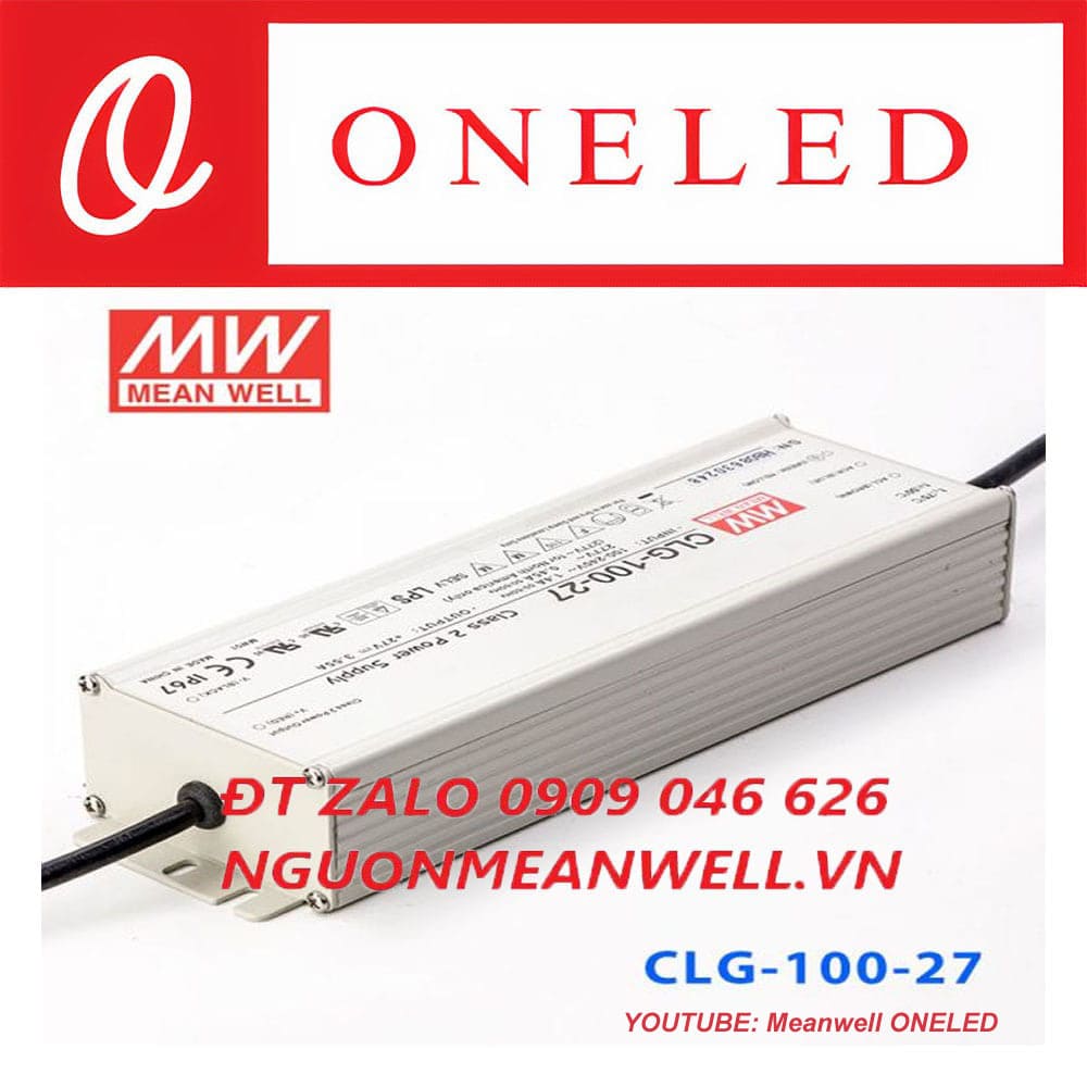 Báo Giá Bộ Nguồn Meanwell CLG-100-27 Báo Giá Bộ Nguồn Meanwell CLG-100-27