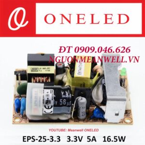 Báo Giá Bộ Nguồn Meanwell EPS-25-3.3