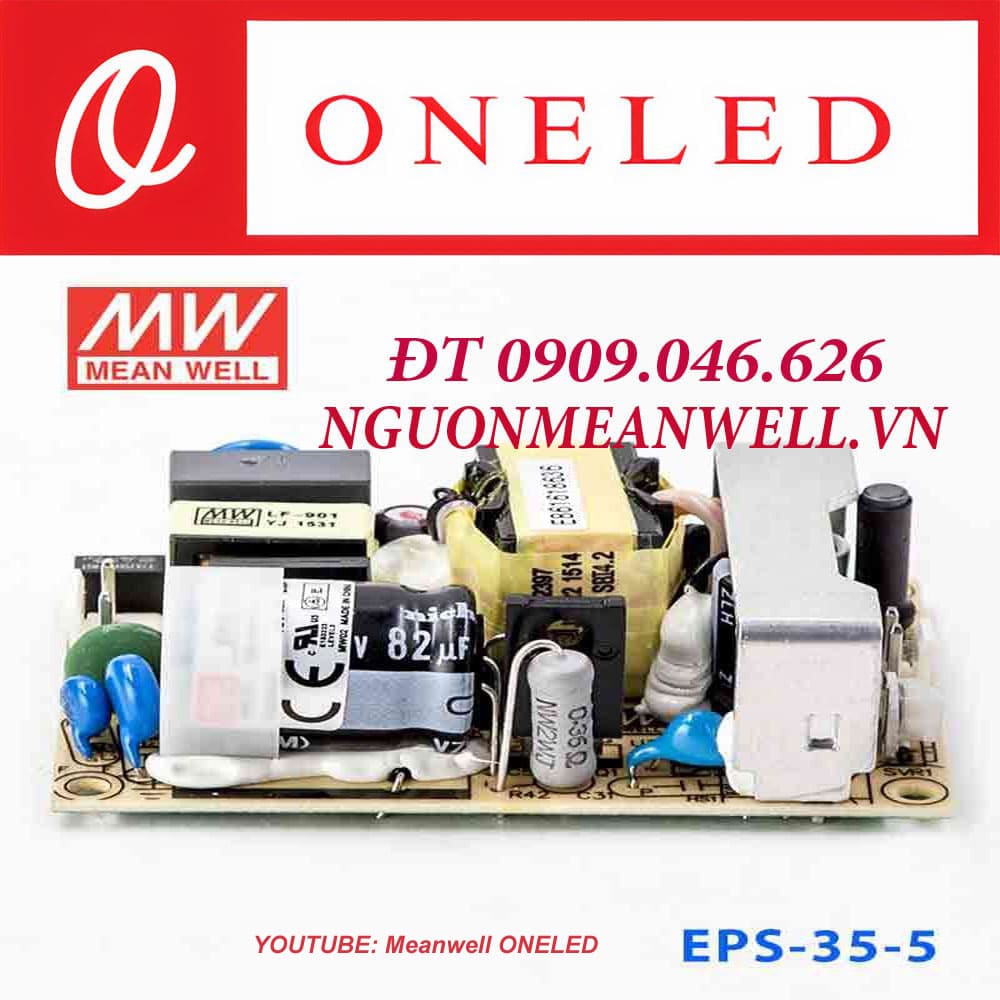 Báo Giá Bộ Nguồn Meanwell EPS-35-5 Báo Giá Bộ Nguồn Meanwell EPS-35-5