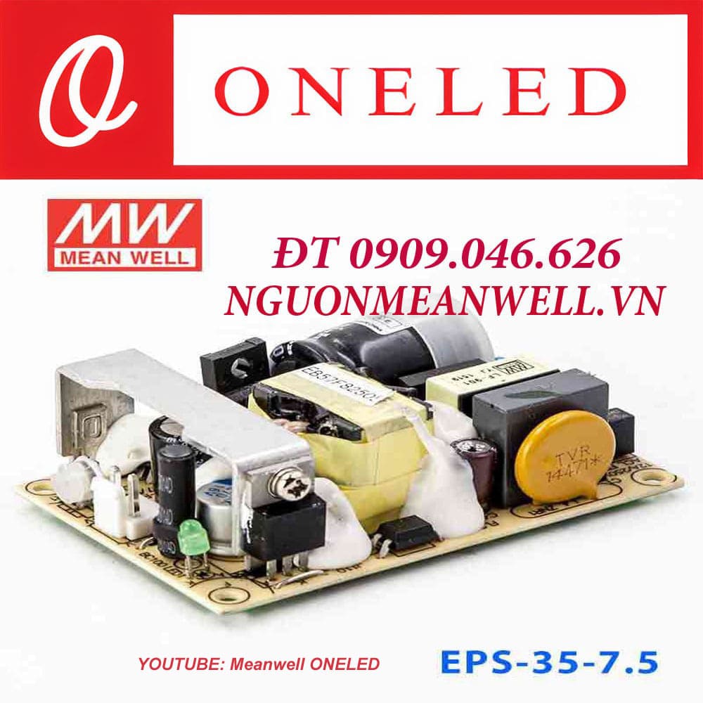 Báo Giá Bộ Nguồn Meanwell EPS-35-7.5 Báo Giá Bộ Nguồn Meanwell EPS-35-7.5