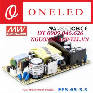 Báo Giá Bộ Nguồn Meanwell EPS-65-3.3