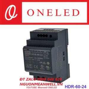 Báo Giá Bộ Nguồn Meanwell HDR-60-24