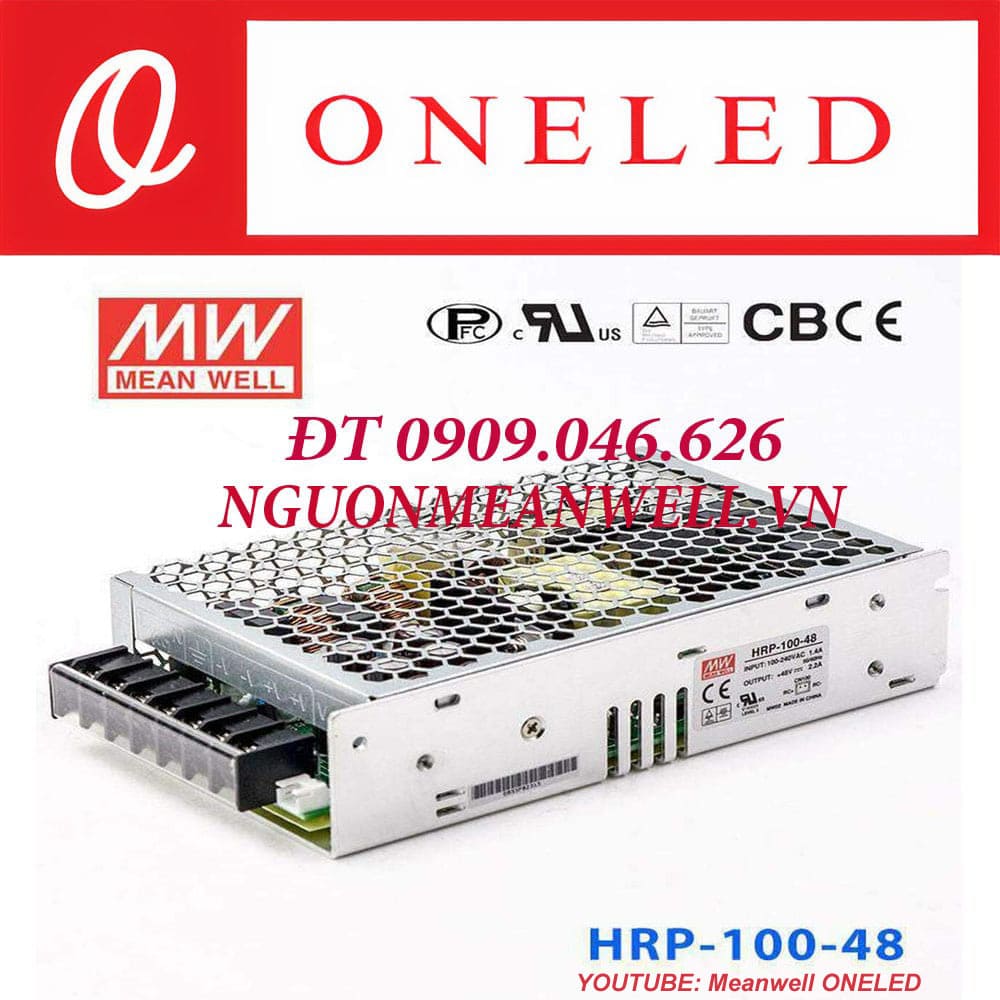 Báo Giá Bộ Nguồn Meanwell HRP-100-48 Báo Giá Bộ Nguồn Meanwell HRP-100-48