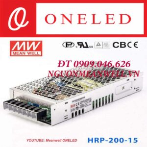 Báo Giá Bộ Nguồn Meanwell HRP-200-15
