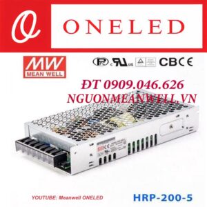Báo Giá Bộ Nguồn Meanwell HRP-200-5