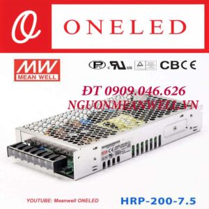 Báo Giá Bộ Nguồn Meanwell HRP-200-7.5