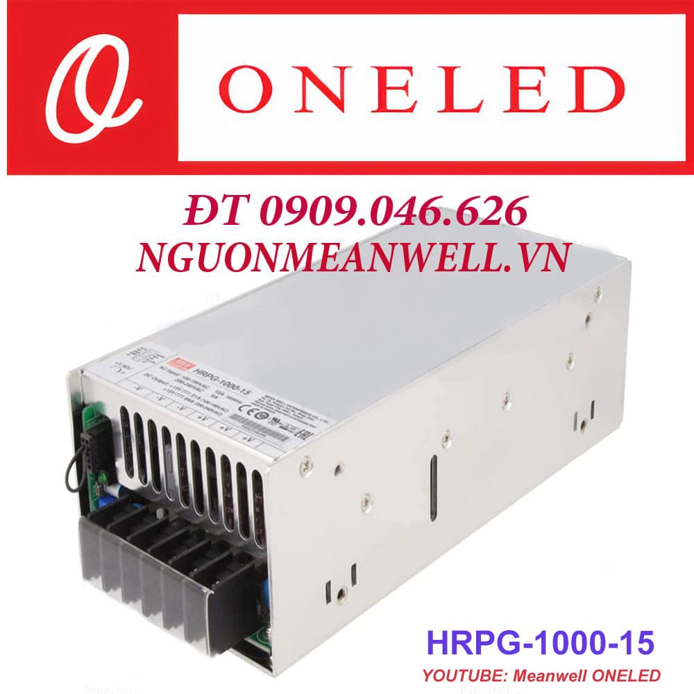 Báo Giá Bộ Nguồn Meanwell HRPG-1000-15 Báo Giá Bộ Nguồn Meanwell HRPG-1000-15