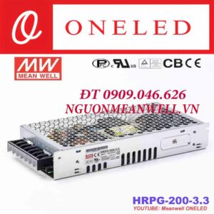 Báo Giá Bộ Nguồn Meanwell HRPG-200-3.3