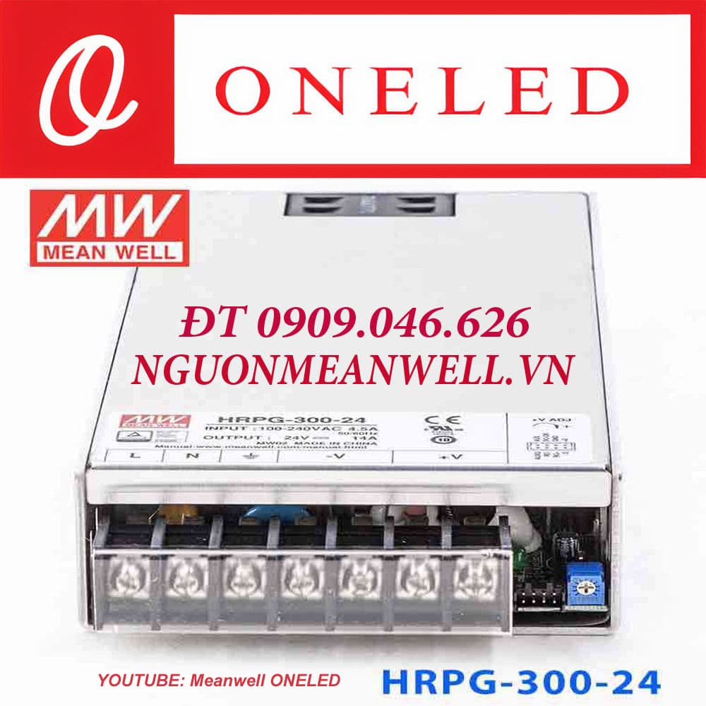 Báo Giá Bộ Nguồn Meanwell HRPG-300-24 Báo Giá Bộ Nguồn Meanwell HRPG-300-24