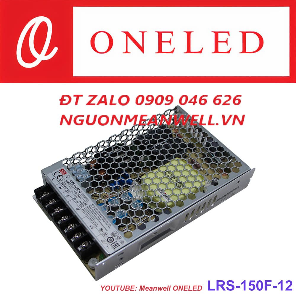 Báo Giá Bộ Nguồn Meanwell LRS-150F-12 Báo Giá Bộ Nguồn Meanwell LRS-150F-12