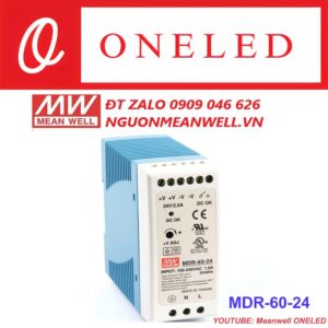 Báo Giá Bộ Nguồn Meanwell MDR-60-24