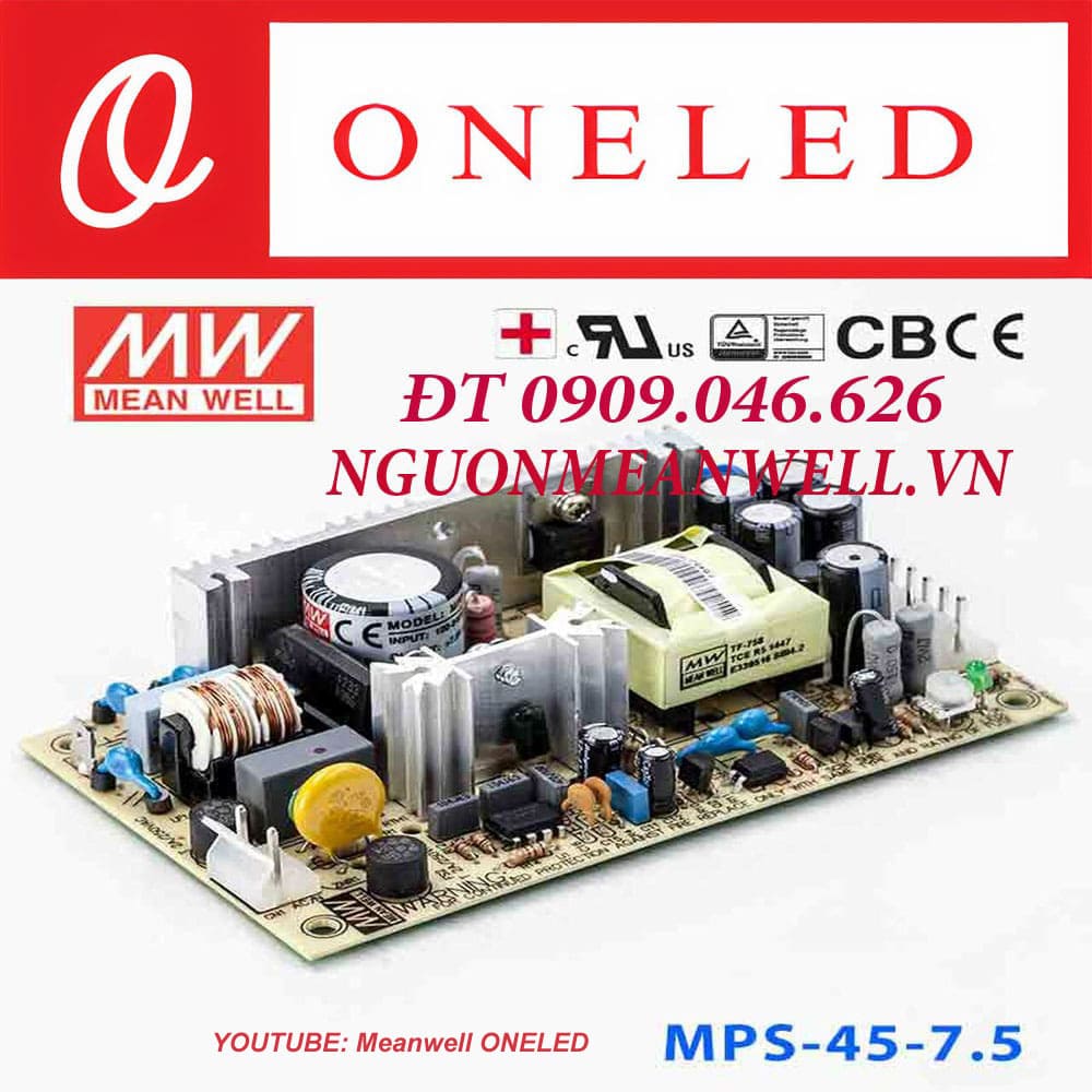 Báo Giá Bộ Nguồn Meanwell MPS-45-7.5 Báo Giá Bộ Nguồn Meanwell MPS-45-7.5