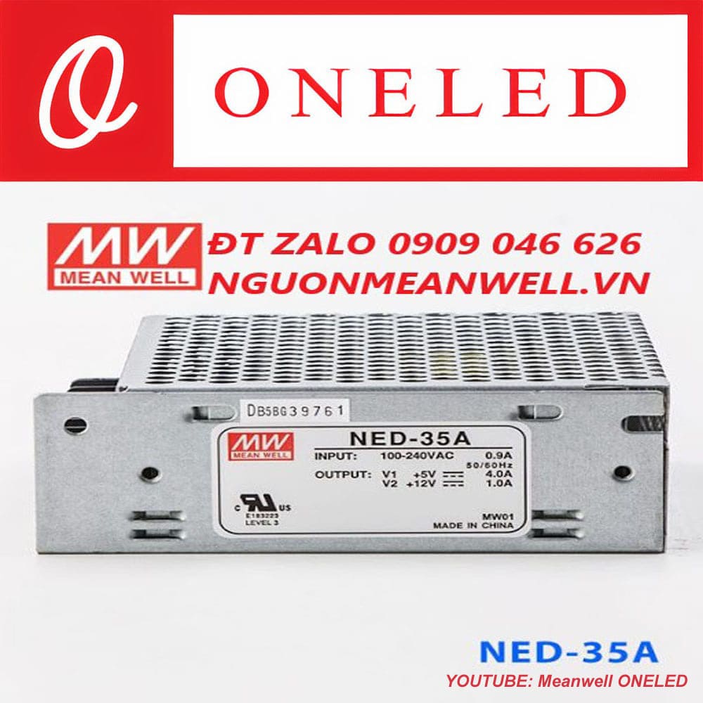 Báo Giá Bộ Nguồn Meanwell NED-35A Báo Giá Bộ Nguồn Meanwell NED-35A