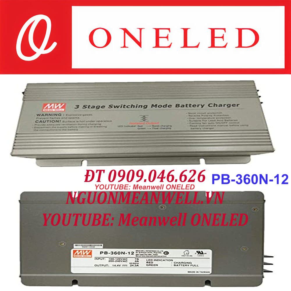 Báo Giá Bộ Nguồn Meanwell PB-360N-12 Báo Giá Bộ Nguồn Meanwell PB-360N-12
