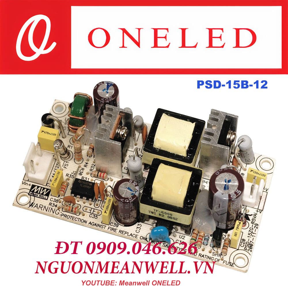 Báo Giá Bộ Nguồn Meanwell PSD-15B-12 Báo Giá Bộ Nguồn Meanwell PSD-15B-12
