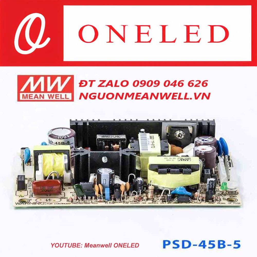 Báo Giá Bộ Nguồn Meanwell PSD-45B-05 Báo Giá Bộ Nguồn Meanwell PSD-45B-05