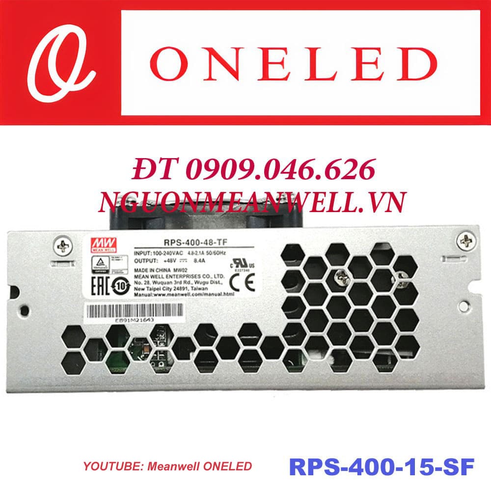 Báo Giá Bộ Nguồn Meanwell RPS-400-48-TF Báo Giá Bộ Nguồn Meanwell RPS-400-48-TF