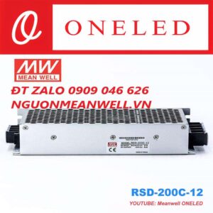 Báo Giá Bộ Nguồn Meanwell RSD-200C-12