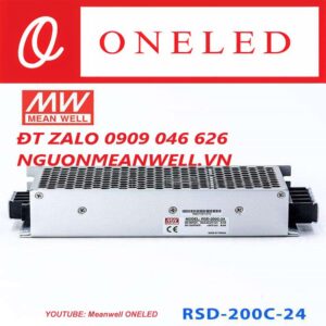 Báo Giá Bộ Nguồn Meanwell RSD-200C-24
