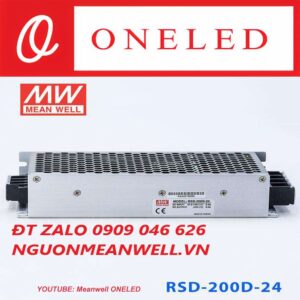 Báo Giá Bộ Nguồn Meanwell RSD-200D-24