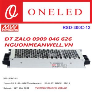 Báo Giá Bộ Nguồn Meanwell RSD-300C-12