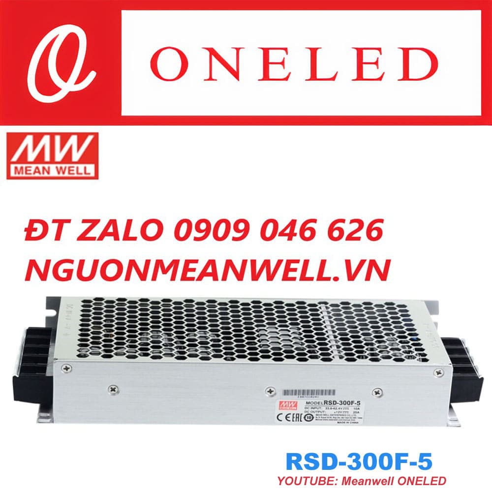 Báo Giá Bộ Nguồn Meanwell RSD-300F-5 Báo Giá Bộ Nguồn Meanwell RSD-300F-5