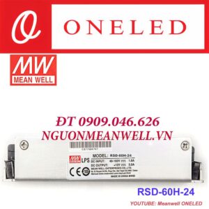 Báo Giá Bộ Nguồn Meanwell RSD-60H-24