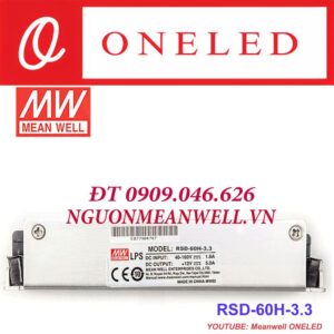 Báo Giá Bộ Nguồn Meanwell RSD-60H-3.3