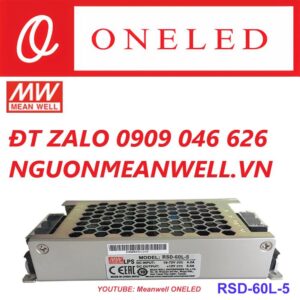 Báo Giá Bộ Nguồn Meanwell RSD-60L-5