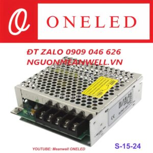 Báo Giá Bộ Nguồn Meanwell S-15-24