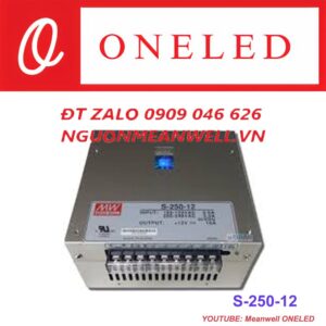 Báo Giá Bộ Nguồn Meanwell S-250-12