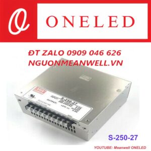 Báo Giá Bộ Nguồn Meanwell S-250-27