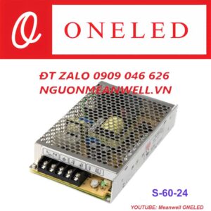 Báo Giá Bộ Nguồn Meanwell S-60-24