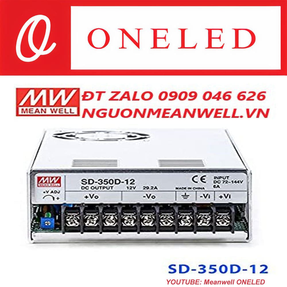 Báo Giá Bộ Nguồn Meanwell SD-350D-12 Báo Giá Bộ Nguồn Meanwell SD-350D-12