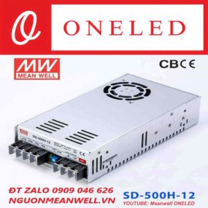 Báo Giá Bộ Nguồn Meanwell SD-500H-12