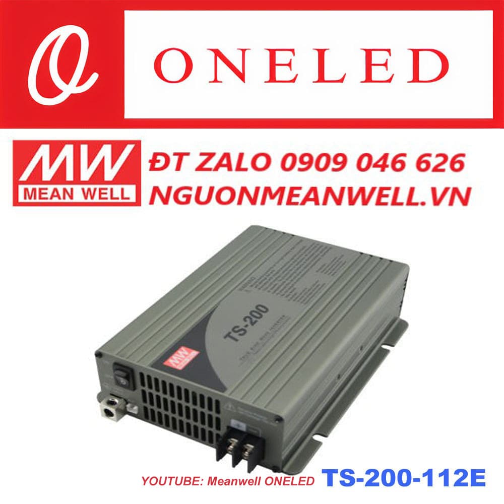 Báo Giá Bộ Nguồn Meanwell TS-200-112E Báo Giá Bộ Nguồn Meanwell TS-200-112E