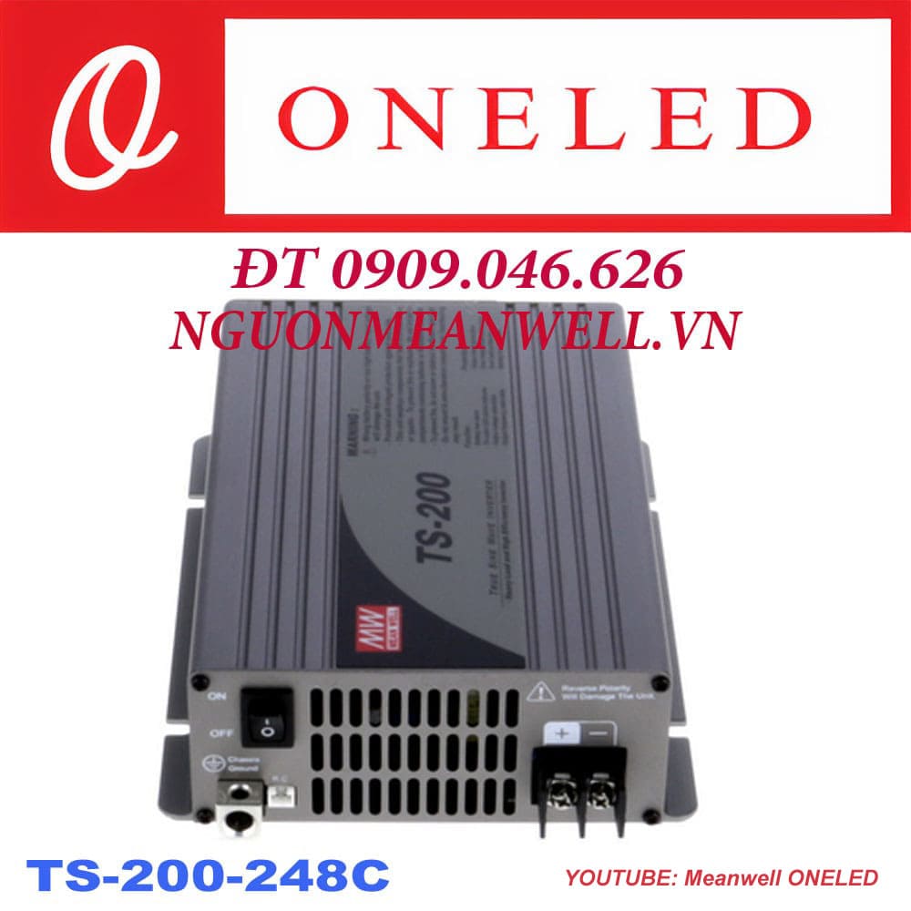 Báo Giá Bộ Nguồn Meanwell TS-200-248C Báo Giá Bộ Nguồn Meanwell TS-200-248C
