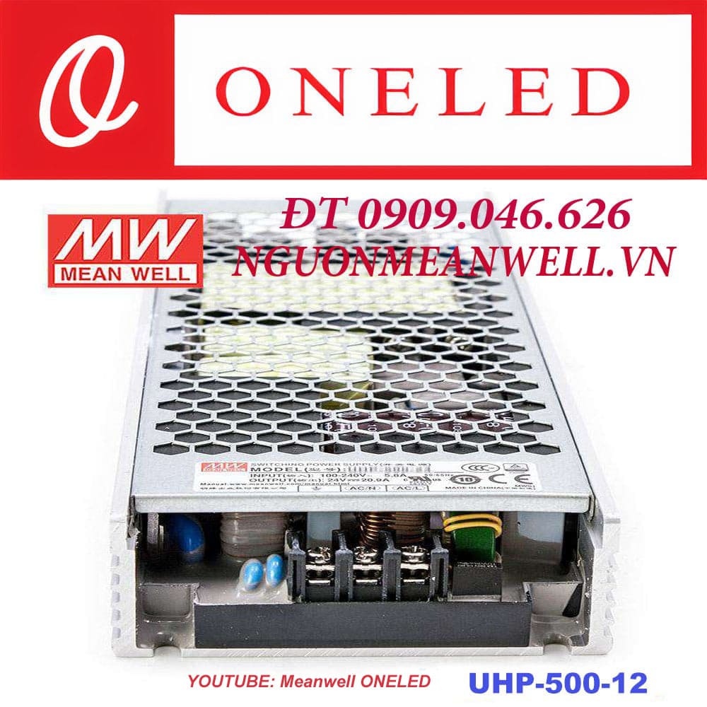 Báo Giá Bộ Nguồn Meanwell UHP-500-12 Báo Giá Bộ Nguồn Meanwell UHP-500-12