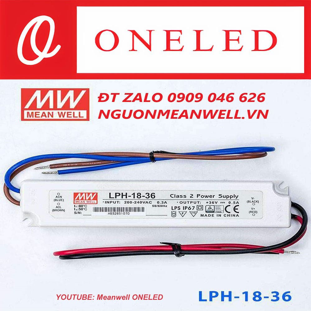 Báo Giá Bộ Nguồn Meanwell LPH-18-36 Báo Giá Bộ Nguồn Meanwell LPH-18-36