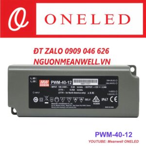Báo Giá Bộ Nguồn Meanwell PWM-40-12