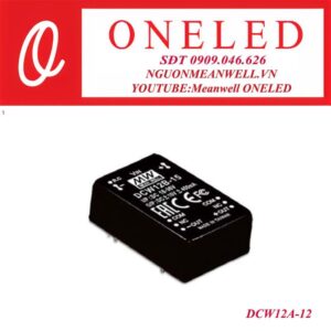 Báo Giá Bộ Nguồn meanwell DCW12A-12