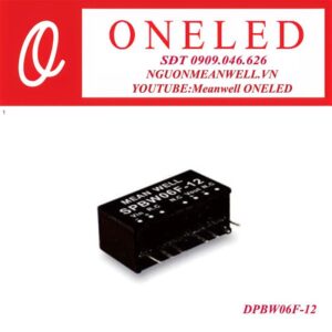 Báo Giá Bộ Nguồn meanwell DPBW06F-12