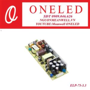 Báo Giá Bộ Nguồn meanwell ELP-75-3.3