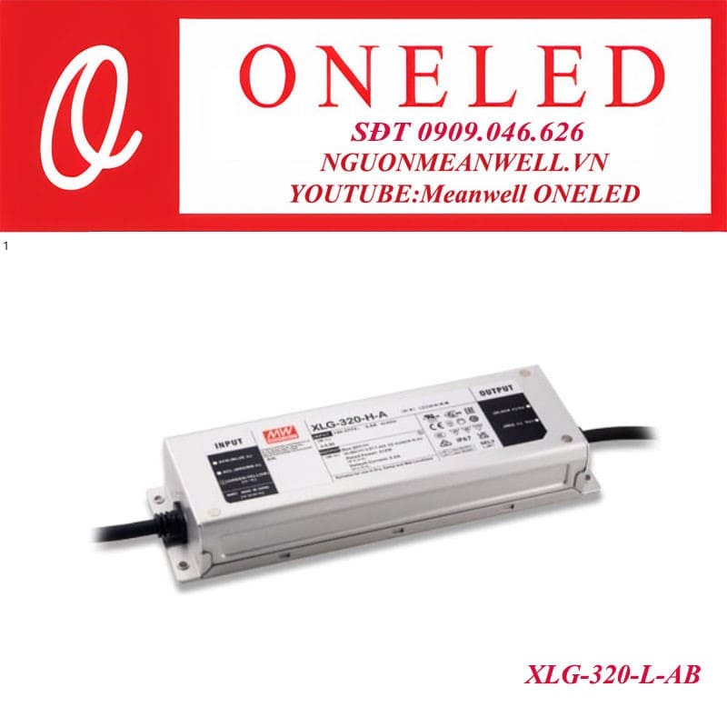 Báo Giá Bộ Nguồn meanwell XLG-320-L-AB Báo Giá Bộ Nguồn meanwell XLG-320-L-AB